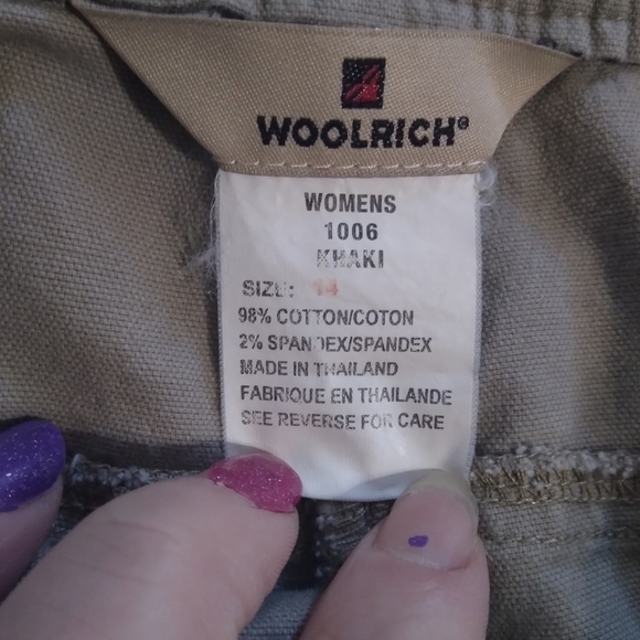 Womens Woolrich Khakis - Picture 4 of 6